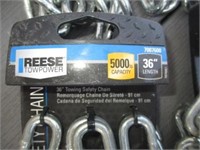 4pc Reese Trailer / Tow Bar Safety Chains - NEW