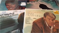 4 Glen Campbell LPs/Records