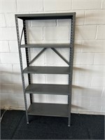 Metal shelf 5 levels 68 tall