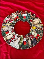 CHRISTMAS Diecuts Wreath 3D Collage Beautiful