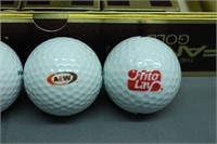 Lot of Assorted Advertising Golf Balls