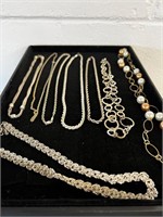 8 vintage necklaces (Napier, Z, & more)