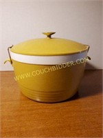 Vintage Sunfrost Ther-o-ware Yellow Ice Bucket