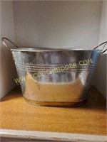 Aluminum  / Brass Ice Bucket