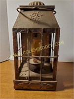 Vintage Lantern 9" tall
