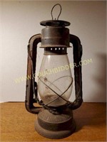 Vintage Sun Brand Lantern 12" tall