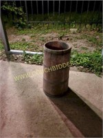 Vintage  Wood  Nail Barrel
