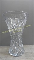 Crystal Pinwheel Vase