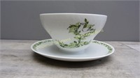 Rosenthal Germany Bowl -attached Saucer
