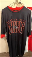 Qty 3 large short sleeve CHIEFS
