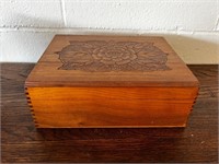 Vintage wooden box (music box not working)