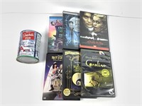 Lot de 6 DVDs Tim Burton
