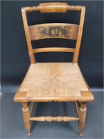 Hitchcock Stenciled Side Chair