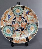 Antique Large Japanese Imari Porcelain Charger