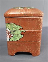 Mid Century Japanese Porcelain Bento Box