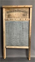 Antique Glass National Washboard #862