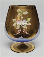 Bohemian Glass Czech Brandy Snifter