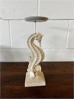 Modern sea horse candle holder