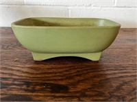 McCoy Floraline Footed Pottery Planter