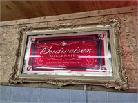 Large Budweiser Millennium Mirror