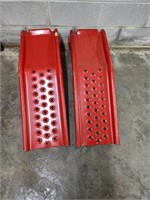 2 Metal Car Ramps