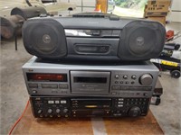 JVC Stereo Equipment & Sony Boombox