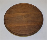 vintage solid cherry lazy Susan