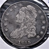 1835 BUST HALF DOLLAR VF