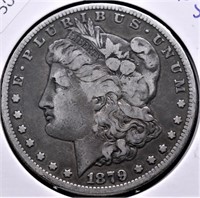 1879 S MORGAN DOLLAR VF