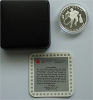 1973 PROOF CANADA SILVER DOLLAR W BOX PAPERS