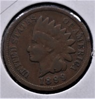 1899 INDIAN HEAD CENT VG