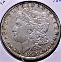 1882 MORGAN DOLLAR XF