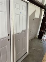 30" Right Hand, Double Hole, 6 Panel Door