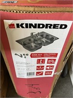 Kindred Stainless Double Bowl Kitchen Sink