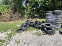 Large Assortment Of Used Tires