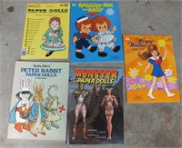 5PAPER DOLL BOOKS AND MORE - NEW & UNCUT CONDITION
