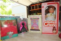 FOUR NIB COLLECTOR BARBIES AND MORE