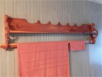 Red Ceder wall shelf