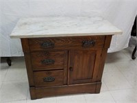 Marble Top dry sink