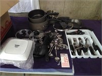 Dishes, Flatware & Cookware