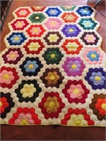 HAND SEWN PATTERN QUILT