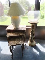 NESTING TABLES-LAMP AND FURN STAND