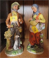 PAIR OF STATUES