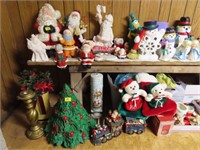 VARIETY OF HOLIDAY DECORATIONS