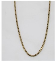 GOLD NECKLACE 9 INCHES (IN SHOW CASE)