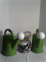 Hose and Watering Cans