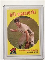 1959 BILL MAZEROSKI TOPPS #415