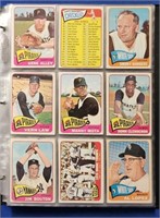 175-1965 TOPPS BASEBALL CARDS