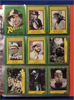 1981 RAIDERS OF THE LOST ARK COMPLETE SET, TOPPS