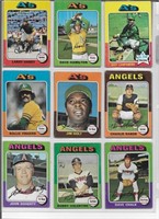 (81) 1975 Topps Baseball Cards: Bobby Valentine,+